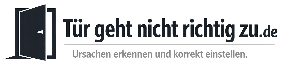 Tür geht nicht richtig zu